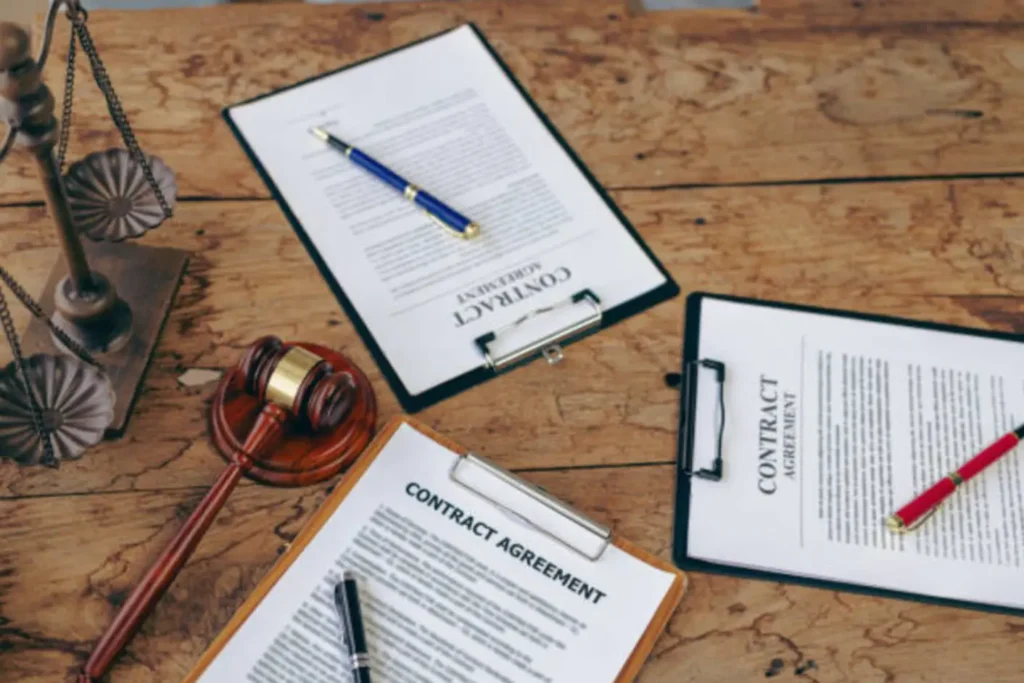 Legal documents and contracts managed by our **legal translation and localization services** team.