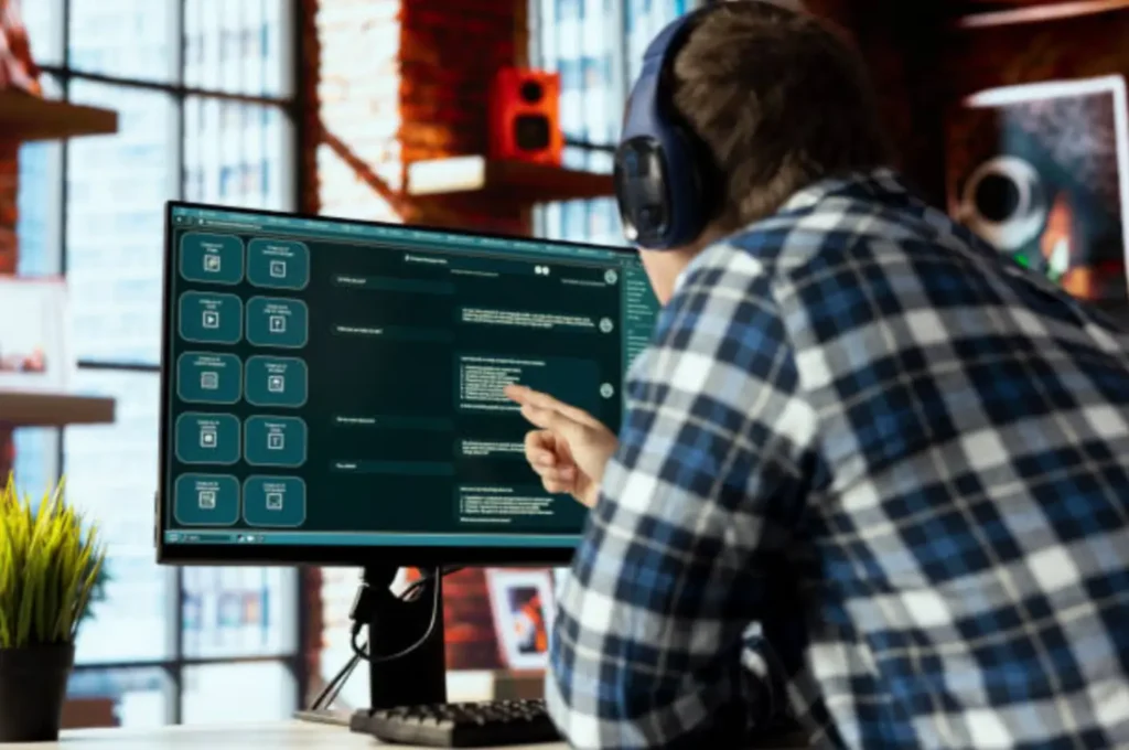 Linguist formatting subtitles for streaming platform compatibility and technical standards.